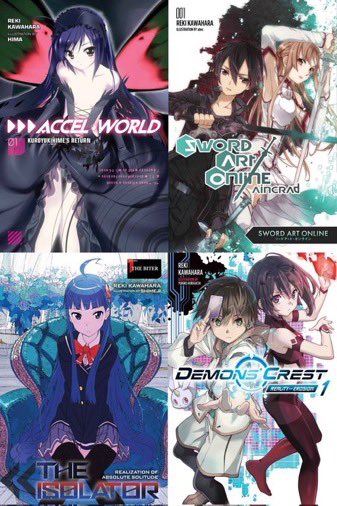 Abourke9014's tweet photo. Happy birthday to Reki kawahara #SwordArtOnline #Accelworld #theisolator #Demonscrest #swordartonlineprogressive https://t.co/K71GpW9NjU