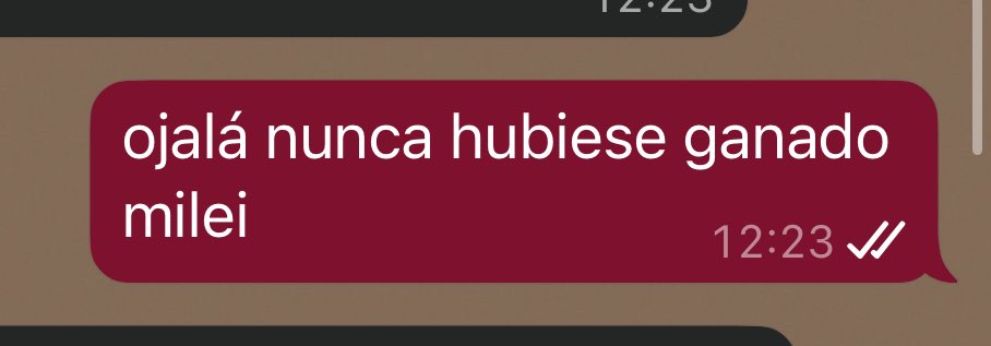 nada más para decir