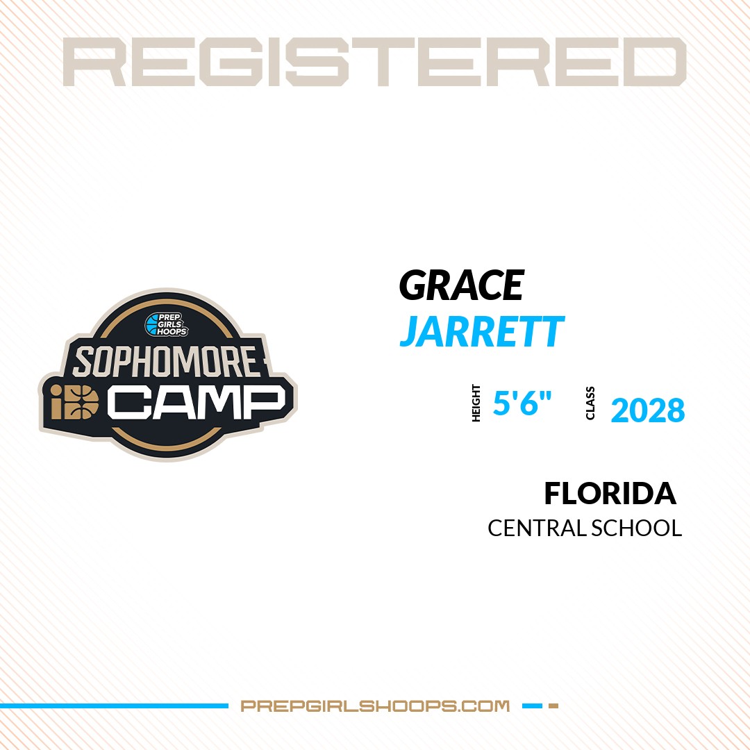 Prep Girls Hoops Florida (@pghflorida) on Twitter photo Welcome Class of 2028 Grace Jarrett (<a href="/tt5gracejarrett/">Grace Jarrett</a>) of Central School HS to the <a href="/PGHFlorida/">Prep Girls Hoops Florida</a> Showcase @ Seminole Sports Academy.
π₯π #PGHIDCampFL ππ₯
Register NOW! π
events.prepgirlshoops.com/e/1613/registe⦠Welcome Class of 2028 Grace Jarrett (<a href="/tt5gracejarrett/">Grace Jarrett</a>) of Central School HS to the <a href="/PGHFlorida/">Prep Girls Hoops Florida</a> Showcase @ Seminole Sports Academy.
π₯π #PGHIDCampFL ππ₯
Register NOW! π
events.prepgirlshoops.com/e/1613/registeβ¦