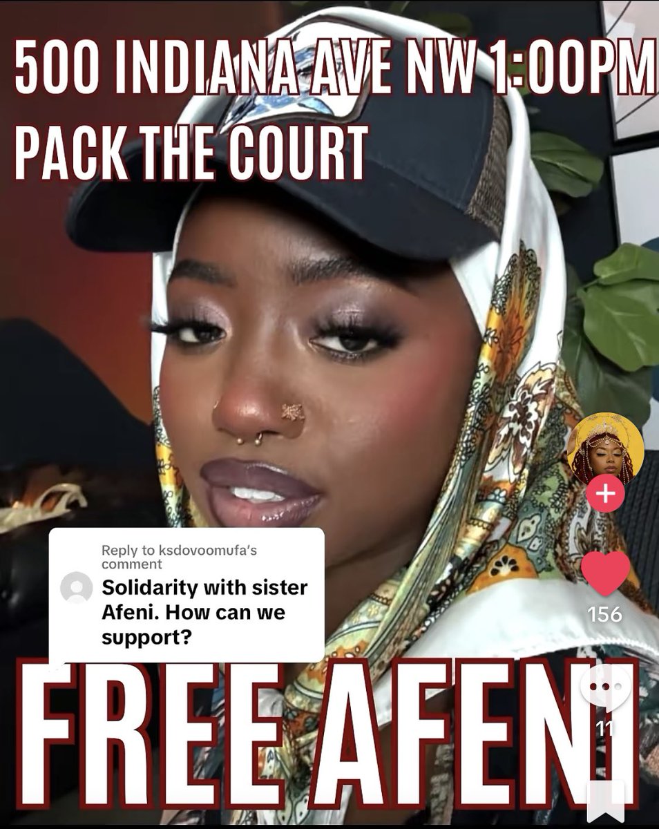 BlakPantherBabe's tweet photo. #FreeAfeni https://t.co/xWoFMbb2OO
