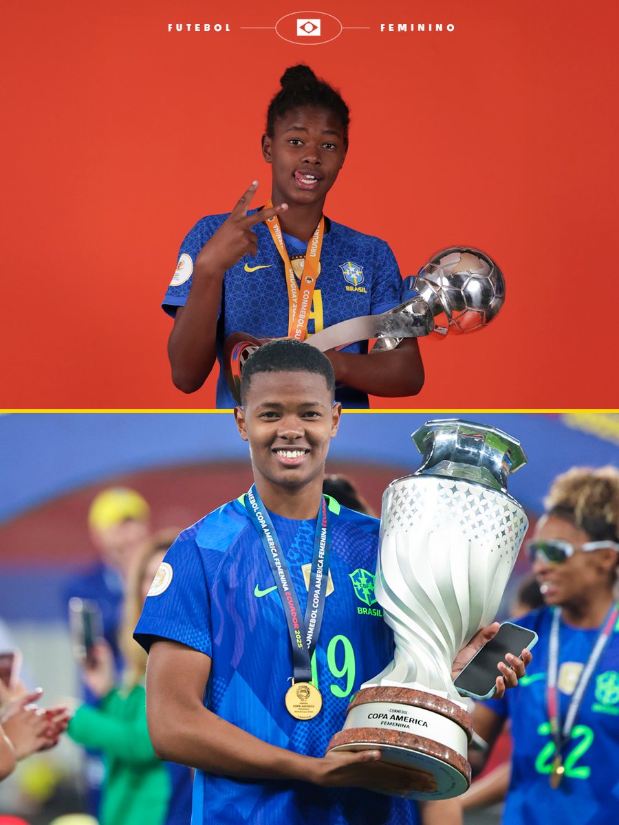 Primeiro você começa, depois você melhora 🥹🏆🇧🇷

📷 Livia Villas Boas | CBF