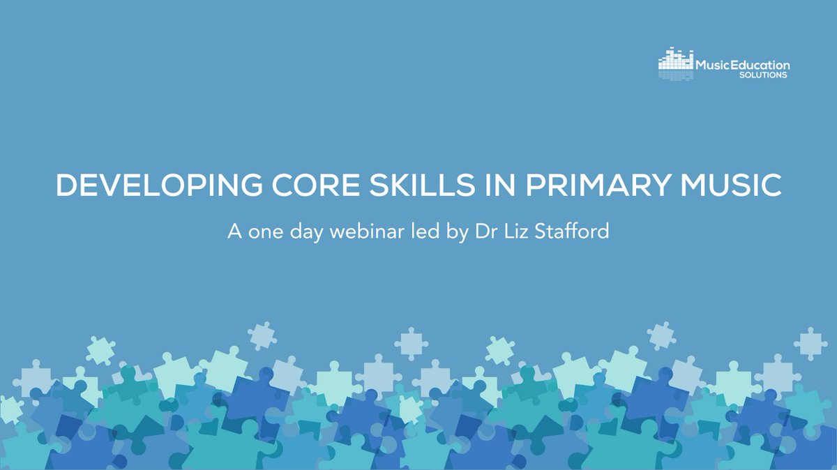 Music Education Solutions (@musicedsolution) on Twitter photo Join <a href="/DrLizStafford/">Elizabeth Stafford</a> on Tuesday 30th September for a webinar on Developing Core Skills in Primary Music, and learn how to progressively develop performing, listening, composing & improvising, and music theory skills from EYFS to Y6. tinyurl.com/2mdwa6xb Join <a href="/DrLizStafford/">Elizabeth Stafford</a> on Tuesday 30th September for a webinar on Developing Core Skills in Primary Music, and learn how to progressively develop performing, listening, composing & improvising, and music theory skills from EYFS to Y6. tinyurl.com/2mdwa6xb
