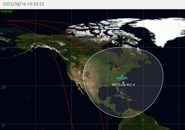 Scott Chapman (@scott23192) on Twitter photo Meteor-M2.4 LRPT first look here at Category-5 Hurricane Erin in the lower-right corner of the image! RX, decode, & images all via SatDump w/ the <a href="/hydrasdr/">hydrasdr.com</a> RFOne Meteor-M2.4 LRPT first look here at Category-5 Hurricane Erin in the lower-right corner of the image! RX, decode, & images all via SatDump w/ the <a href="/hydrasdr/">hydrasdr.com</a> RFOne
