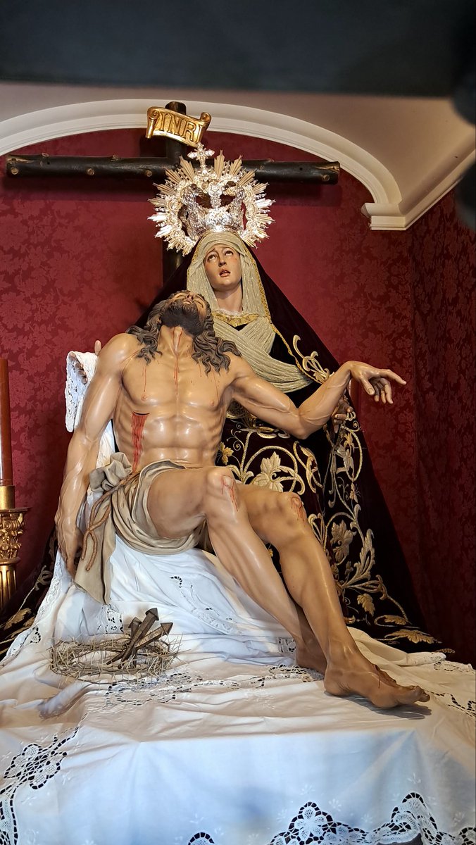 AlmaSevillana68's tweet photo. La Piedad de Chipiona.
#Chipiona
@ChipionaCofrade https://t.co/nFbE8rAs8z