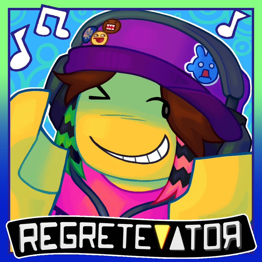 boy why are you so music 
heres the icon I made for this weeks update ^_^
#Regretevator