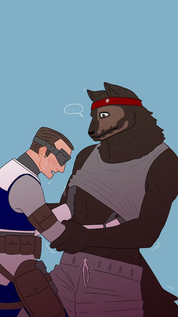 oilvesoda's tweet image. If // Hunter🐺 &amp;amp; Tech😳
.
.
.
헌터가 늑대인간이 되었을 때.. 테크 반응
#StarWarsfanart #badbatch #fanart #If #henter #Tech