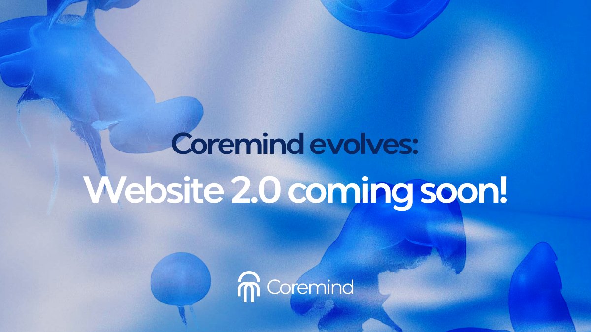 CoremindAI (@coremind_ai) on Twitter photo Website 2.0 coming soon - the next phase of rebrand is just around the corner.
The <a href="/Coremind_AI/">CoremindAI</a> jellyfish isn’t just a logo.
It’s a signal. A creature with no central brain - yet it moves, remembers, regenerates.
Its decentralized nervous system mirrors the Coremind vision: a Website 2.0 coming soon - the next phase of rebrand is just around the corner.
The <a href="/Coremind_AI/">CoremindAI</a> jellyfish isn’t just a logo.
It’s a signal. A creature with no central brain - yet it moves, remembers, regenerates.
Its decentralized nervous system mirrors the Coremind vision: a