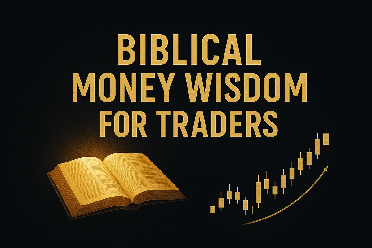 Hillcityy_'s tweet image. The Bible teaches more about money management than you think…
Here are scriptures every trader should live by 👇🏽🧵

1min read.

Save + Repost🔄
