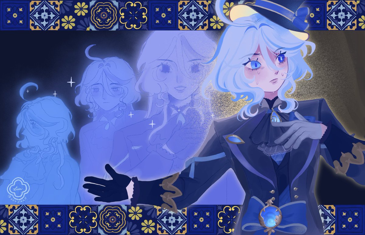 old furina artwork i gotta remake!!! /the curtain call