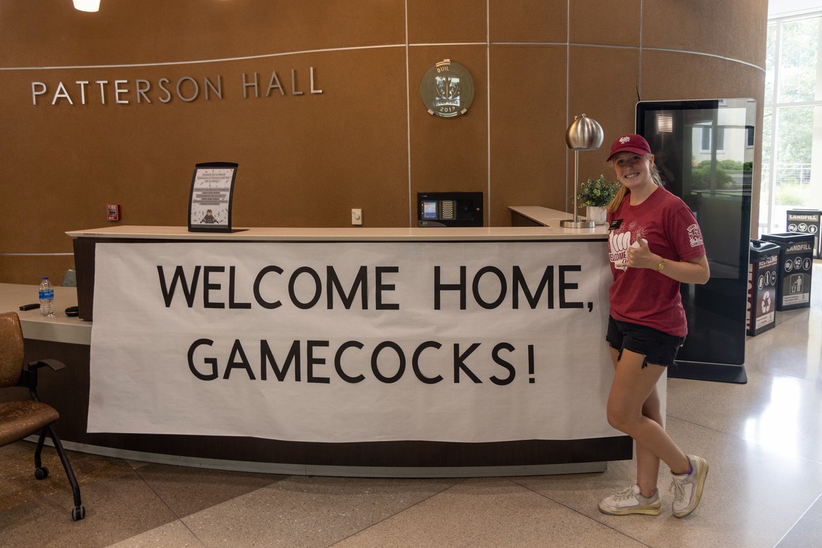 Welcome home, Gamecocks!