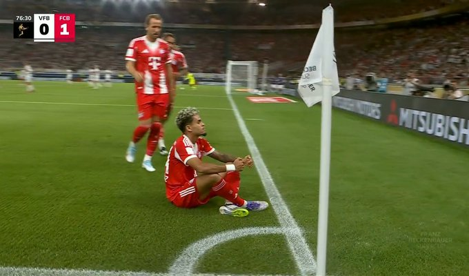 titopuccettic's tweet photo. Bautizo de gol de Luis Díaz con el Bayern 🇨🇴⚽ En la final de la Supercopa de Alemania, "Lucho" celebró con dedicatoria especial 💯🎮 https://t.co/wbyqn4eErT
