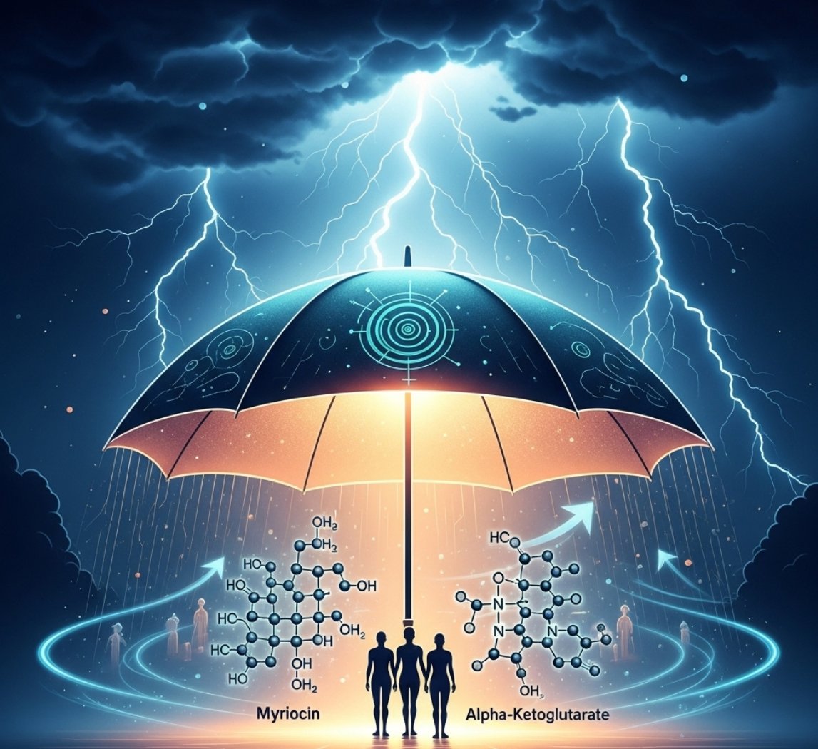 Lastsamurai🦄⛓️ (@valentinanubis) on Twitter photo Our two compounds, <a href="/Myriocin/">Myriocin</a> and <a href="/A_Keto_science/">Alpha-Ketoglutarate</a> stand under the same umbrella.
This isn't just a coincidence; it's a unified vision.
We are here to shelter humanity from the storm of aging and win back time, together. with <a href="/pumpdotscience/">Pump Science</a>
$MYRIO $AKG #DeSci #Longevity Our two compounds, <a href="/Myriocin/">Myriocin</a> and <a href="/A_Keto_science/">Alpha-Ketoglutarate</a> stand under the same umbrella.
This isn't just a coincidence; it's a unified vision.
We are here to shelter humanity from the storm of aging and win back time, together. with <a href="/pumpdotscience/">Pump Science</a>
$MYRIO $AKG #DeSci #Longevity