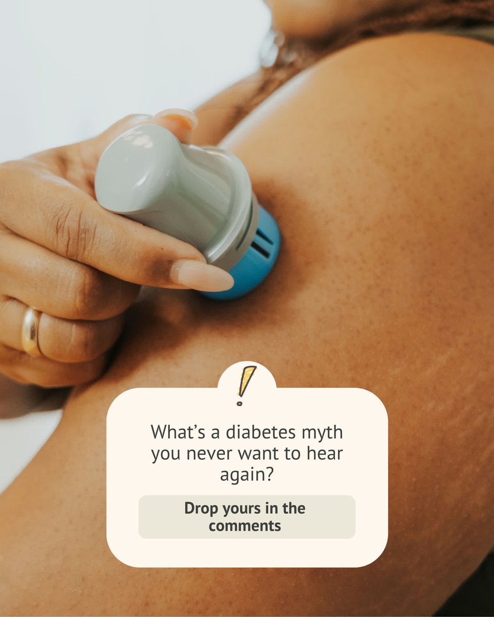 What's a diabetes myth you never want to hear again?
Drop yours 👇
Let's bust the stigma.
#DiabetesMyths #DiabetesAwareness