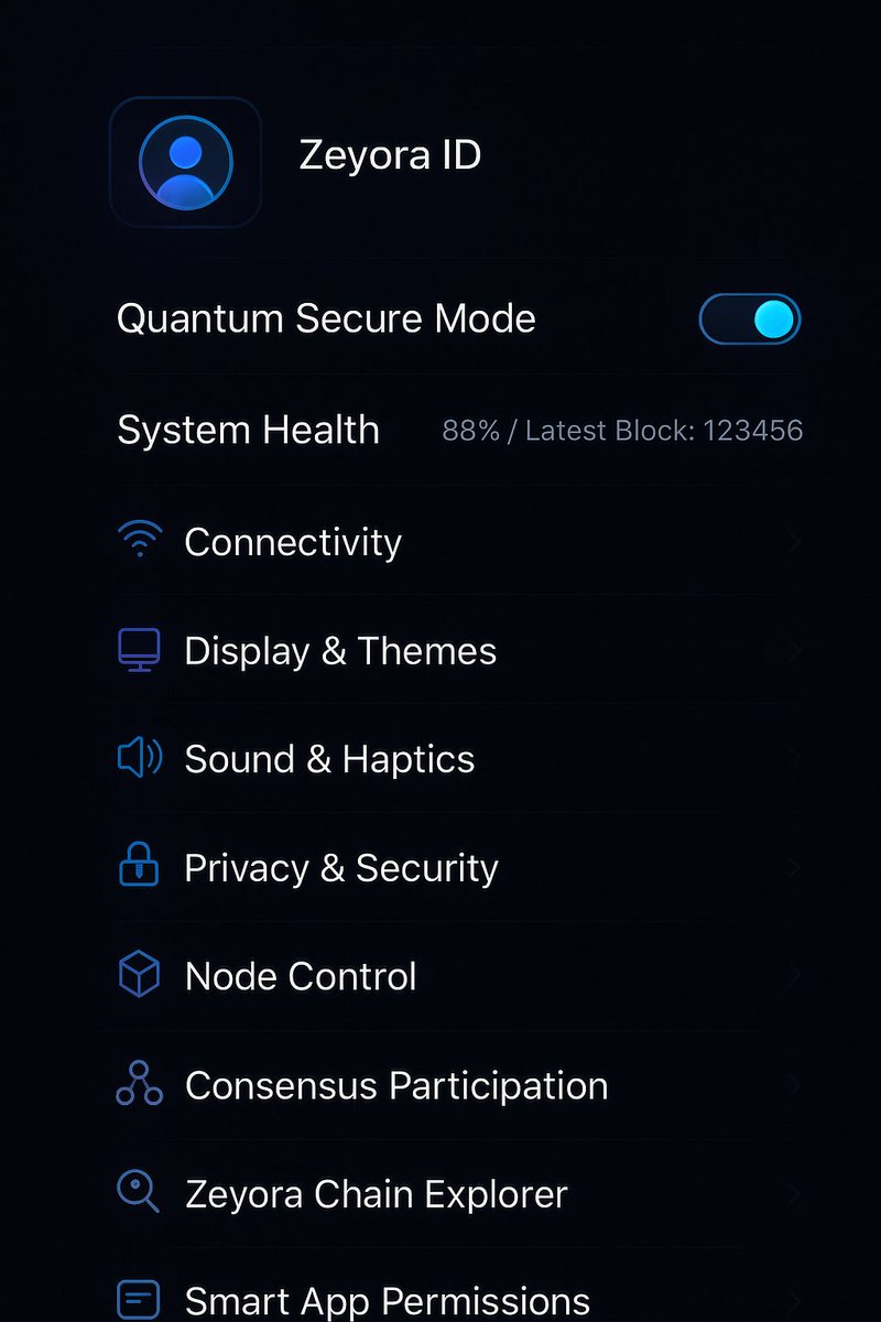 KarthiKZeyora's tweet image. Introducing ZeyoraOS — the world’s first blockchain + quantum powered operating system.
A decentralized future where your entire digital life is secured by the chain. @ZeyoraOS
#ZeyoraOS #Web3 #FutureOfOS&quot;