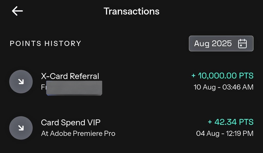 POV: You get 10k points($700) when a friend buys their first premium <a href="/KASTcard/">KAST</a>.