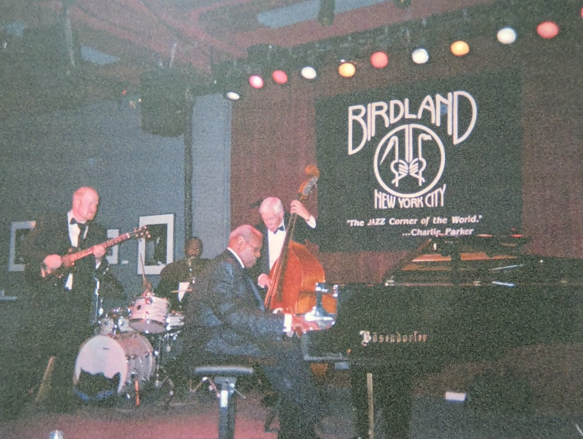 Grateful for the music and the inspiration of Oscar Peterson. I was fortunate to be in one of his last performances and to not only experience his wonderful music but also his warmth and generosity while having a conversation at the back stage.