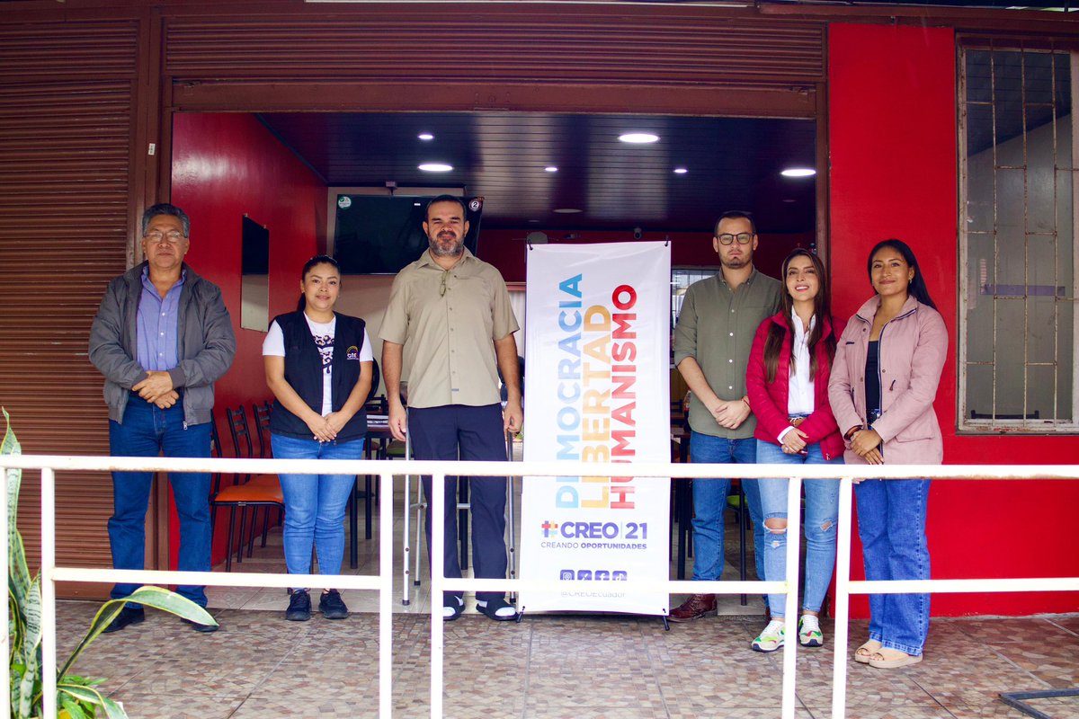 ¡CREO se fortalece contigo! 🤍🇪🇨

🗳️ Hoy en las provincias de #Napo, #MoronaSantiago y #Pastaza dimos inicio al proceso de #EleccionesInternas2025 de #CREO21.

En cada provincia se instaló la Junta Provincial Electoral, con la presencia de los delegados del <a href="/cnegobec/">cnegobec</a>,