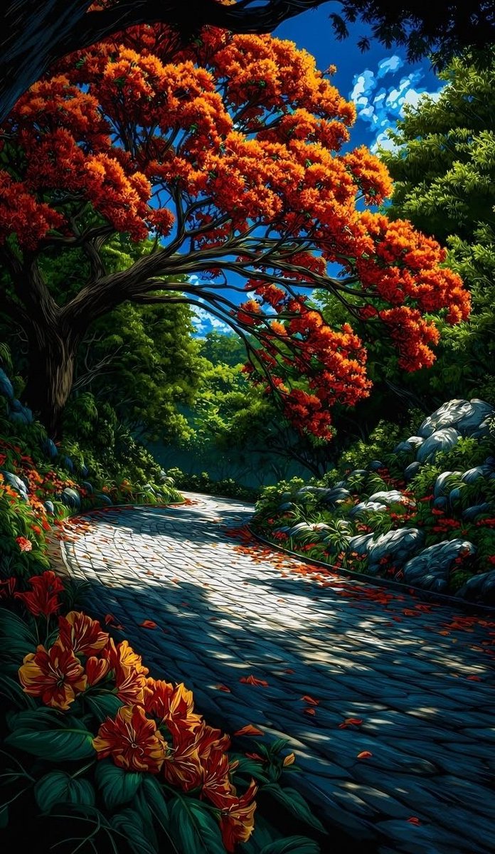 Some roads don't lead anywhere...
Just memories...
                           🧡💚🧡💚