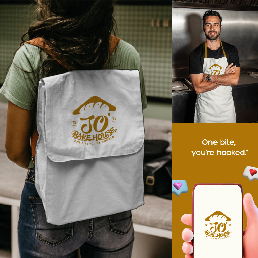 artnazu's tweet photo. 🍞 JO’ BAKEHOUSE – A fresh, handcrafted logo design for a bakery that promises “One bite, you’re hooked.”

#BakeryLogo #LogoDesign #BrandIdentity #BakeryBranding #FoodLogo #CreativeBranding #ModernLogo #VisualIdentity #LogoInspiration #ArtNazu #StartupBranding https://t.co/KcIvbiC5jK