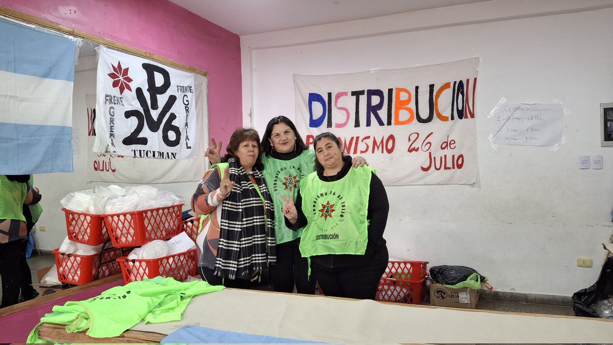 P26deJulio's tweet photo. Algunos preparativos para el #locro.
Planificación y organización para el 35° Encuentro del Peronismo 26 de julio. https://t.co/S5C1fT6aFq