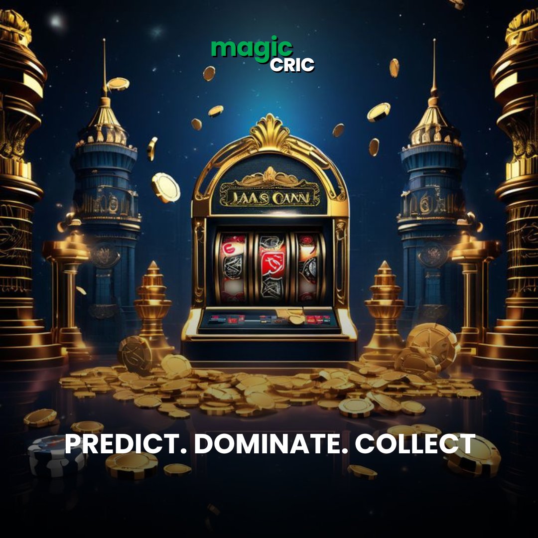 MagicCric's tweet photo. 🎯Predict. Dominate. Reign Supreme!
Master the Game, Command the Rewards! 👑💎
Win 700+ Jackpots at MagicCric! Link in bio.
#casino #jackpot #bigwins #winbig999 #rummy #live #OnlineCasino #MagicCric https://t.co/aUD1egaUQ1