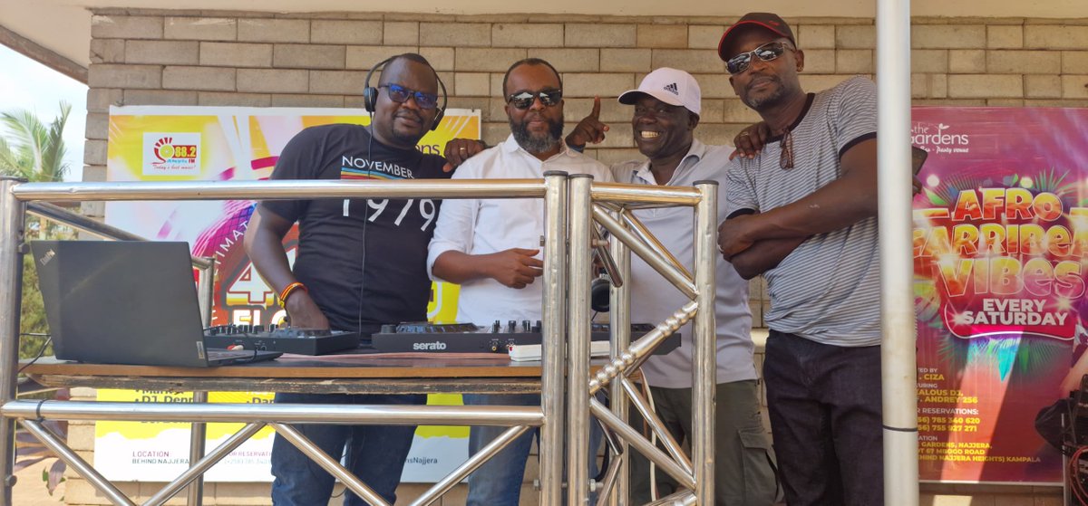 Are you ready for the incoming edition of #4thFloor?...I know these lads are!

Cc: <a href="/882SanyuFM/">88.2 Sanyu FM</a> • <a href="/kanyindo/">Siima Kyakuhaire</a> • <a href="/rudende/">Moses Rudende</a> • <a href="/fatcatspod/">Fat Cats Podcast 🏉🎙️</a>