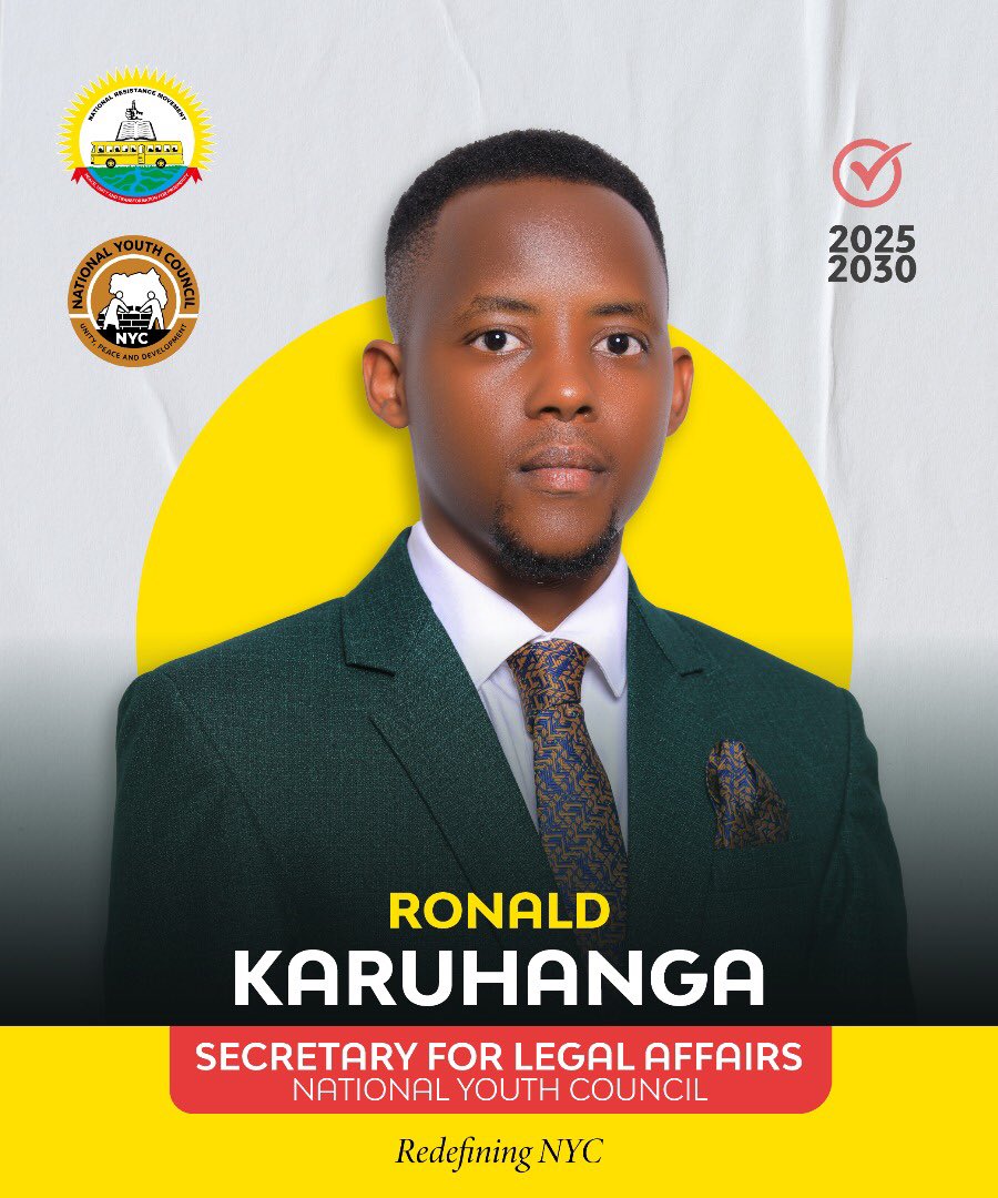 Ladies and gentlemen, the time has come for a generational mandate.

It is with utmost pleasure that I am standing  for, Sec. for Legal Affairs at the National Youth Council. 

A very bold step toward amplifying the voices of our youth &amp; influencing the National Youth policy
🤝🤝