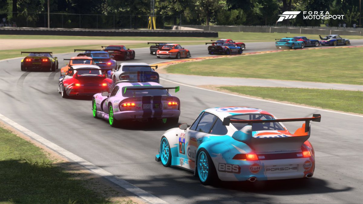 Sesión en #RoadAmerica de #GT2america en VRT COMPETICIÓN

🥇 McNol
🥈 <a href="/RuizRacer1/">Edgar Ruiz</a>
🥉 <a href="/MrFlexo11/">VRT MrFlexo</a>
4⃣ <a href="/dpcsport/">Diego Pérez</a>
5⃣ ZR Vidalinho

📺 twitch.tv/videos/2536355…

#ForzaMotorsport #FMShare #SimRacing #GT2series #90s