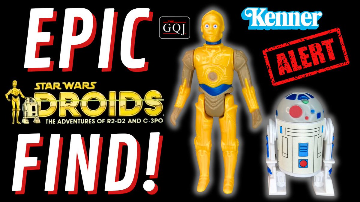 These ARE the Kenner Star Wars DROIDS I'm Looking For! EPIC FIND!
youtu.be/31-lFsYTWw8

#starwars #kenner #vintagestarwars #starwarstoys #droids #toyhunt #wildfind #80stoys #c3po #r2d2 #cartoons #retro #starwars375 #figures #starwarsactionfigures #starwarstoyfind #thegqjedi