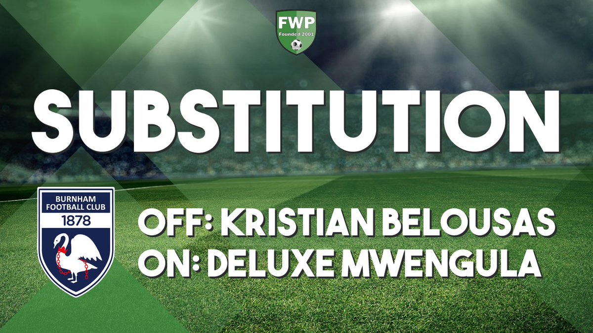 SUB: Deluxe Mwengula replaced Kristian Belousas (90+1')