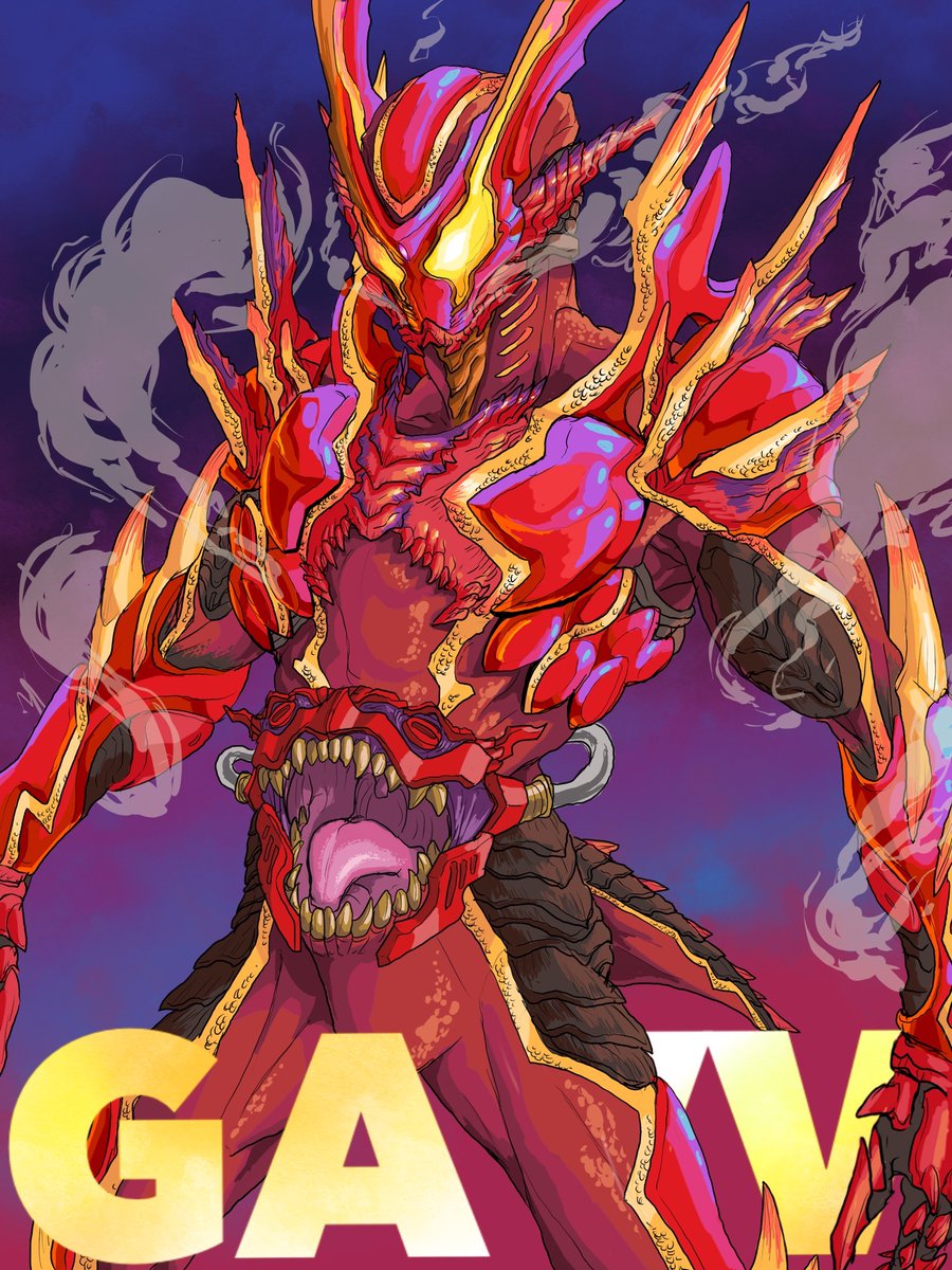 Make them scarlet.
#仮面ライダーガヴ