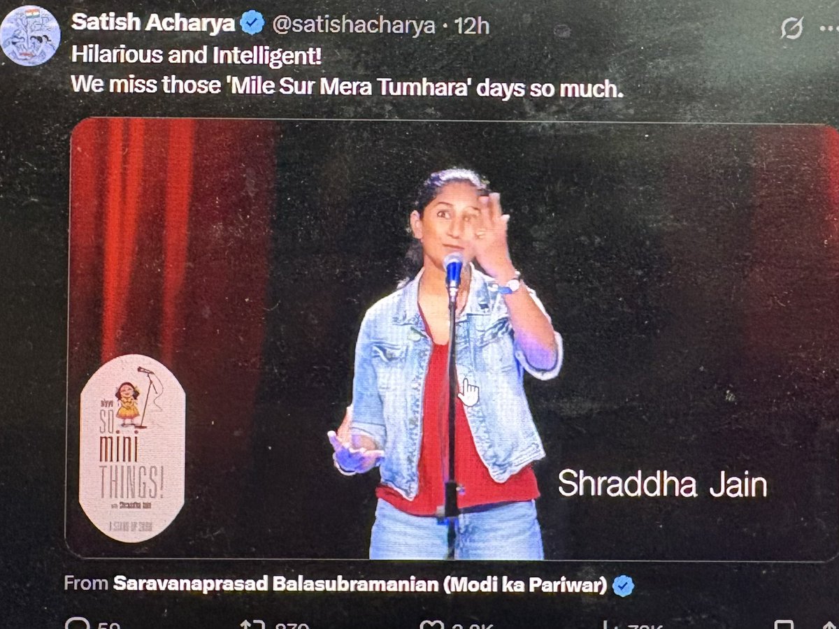 ಸಮಾಜಕ್ಕೆ ಚೂರು ವಿವೇಕ ಬರುತ್ತಿದ್ದಂತೆ ಹಲವು ವಿಷಯಗಳಲ್ಲಿ ಪ್ರಶ್ನೆಗಳು ಏಳಬೇಕು; ಹಾಸ್ಯ ವ್ಯಂಗ್ಯ ಯಾವುದರ ವಿರುದ್ಧ ಅಥವಾ ಯಾವುದರ ಬಗ್ಗೆ ಬಳಕೆ ಆಗಬೇಕು ಅನ್ನುವ ವಿಚಾರ/ಪ್ರಶ್ನೆ ಯಾವುದೇ ಕಲಾವಿದನಿಗೆ ಮುಖ್ಯ ಆಗಬೇಕು.. ಯಾಕೆ ಸರ್ದಾರ್ ಗಳ ಬಗ್ಗೆ ಬರುತ್ತಿದ್ದ ಜೋಕ್ ಗಳು ತಪ್ಪು ಎಂದು ಅದನ್ನು ಸಮಾಜ ಬದಲಾಯಿಸಕೊಳ್ಳಲು ಒತ್ತಡ ಬಂದಿತು? ಯಾಕೆ