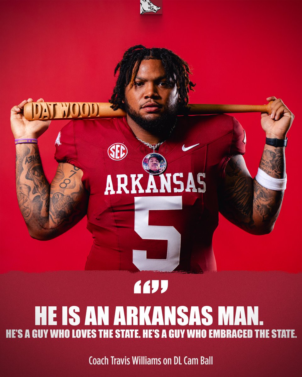 RazorbackFB's tweet image. Razorback for life 🐗❤️ @CamBam54