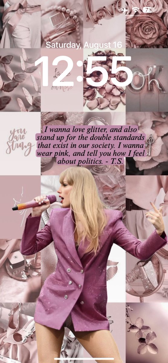 tsloverlocks's tweet photo. Free Taylor Lock Screen 

Pink aesthetic 

Please rt and like if you save -ash https://t.co/6FpOsR0vVu
