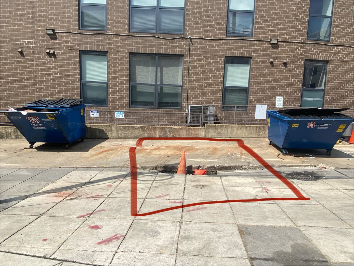 AdamsMorganNews's tweet photo. 1/2 @311DCgov @DCDPW When will 2301 Champlain St have resolution to request 25-00298665 for the developing sink hole in their back alley? 3 months have passed since the original request. The hole has sunken further, an elderly woman was injured tripping on it…. https://t.co/j5F8Q4TQ5O