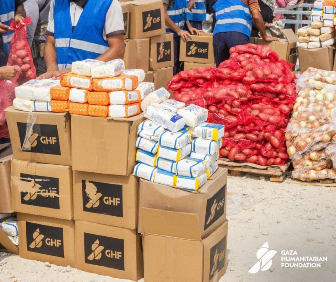 The GHF distributed another 1.5 million meals to Gazan citizens yesterday