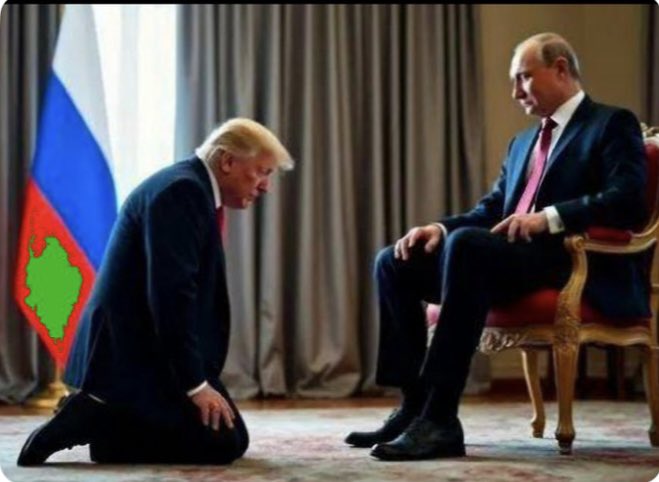 marlene4719's tweet photo. Putin moved on him like a bitch. It’s like a magnet. Just kiss. He didn’t even wait. And when you’re a weak piece of shit, he lets you do it. https://t.co/cSiKqXspio