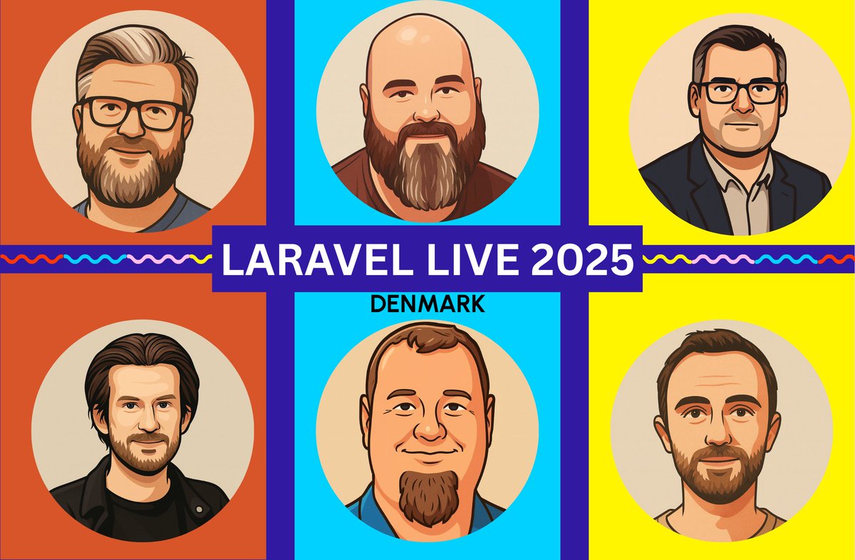 mortenebak's tweet image. This is our team from Indexed attending this years #laravellive in Copenhagen next week 🔥I'm looking forward to this soooo much 🙂