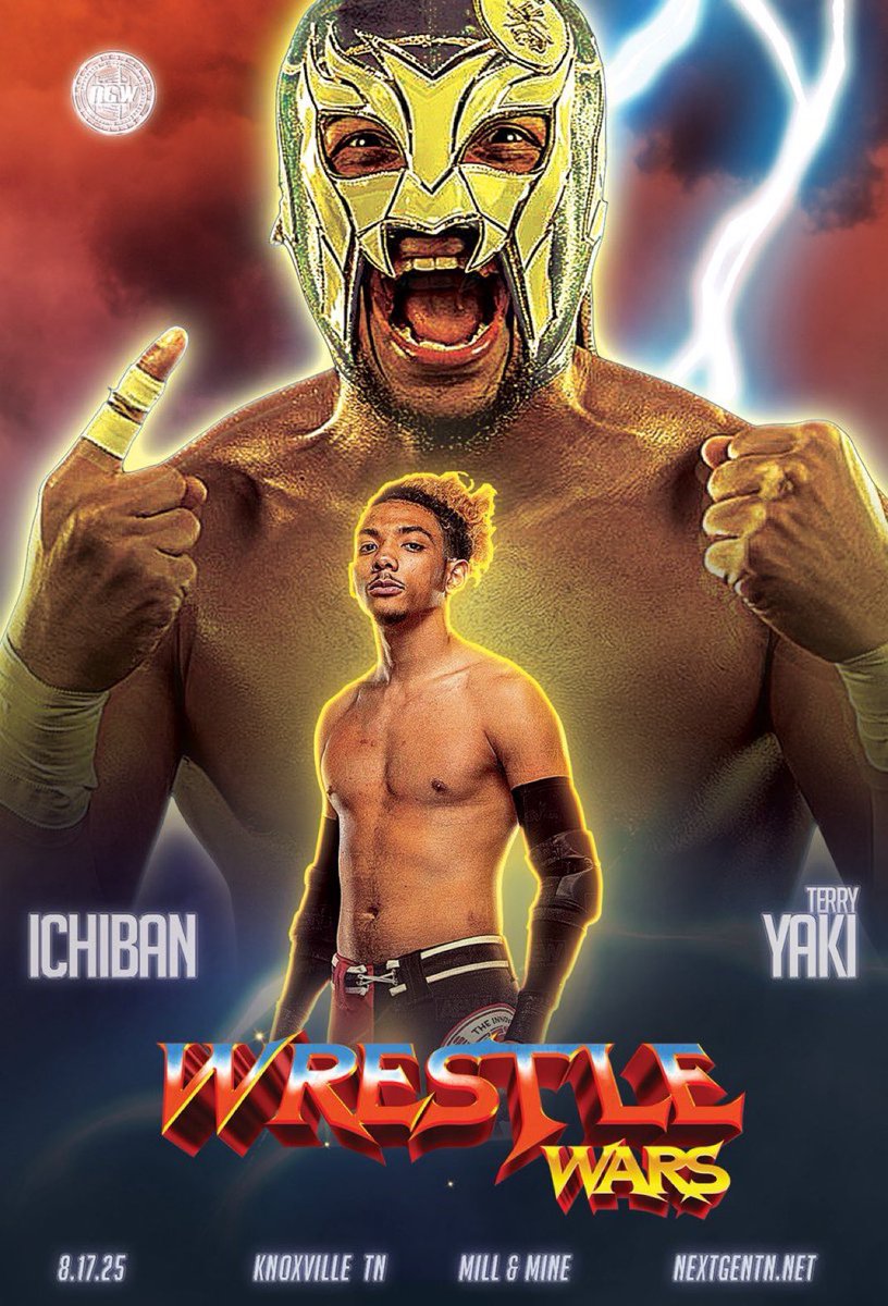 REAL1TERRYYAKI's tweet photo. ‼️REAL DEAL VS ICHIBAN ‼️
📅: THIS SUNDAY August 17th!
📍: The Mill &amp; Mine in Knoxville!
⌚️: 5:30pm &amp; Show Starts at 7pm!

Get 🎟️: https://t.co/AoiTNnS95Q https://t.co/Bv8bnXEJBM