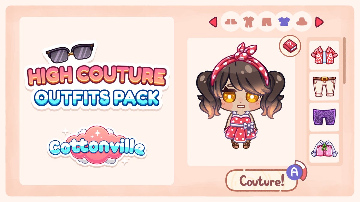Looking for some fresh fits for your Cottonville MC and villagers? 👀 Great, cause we've added tons of new sewing patterns 😍 
PS Look for them at Maddie's store!