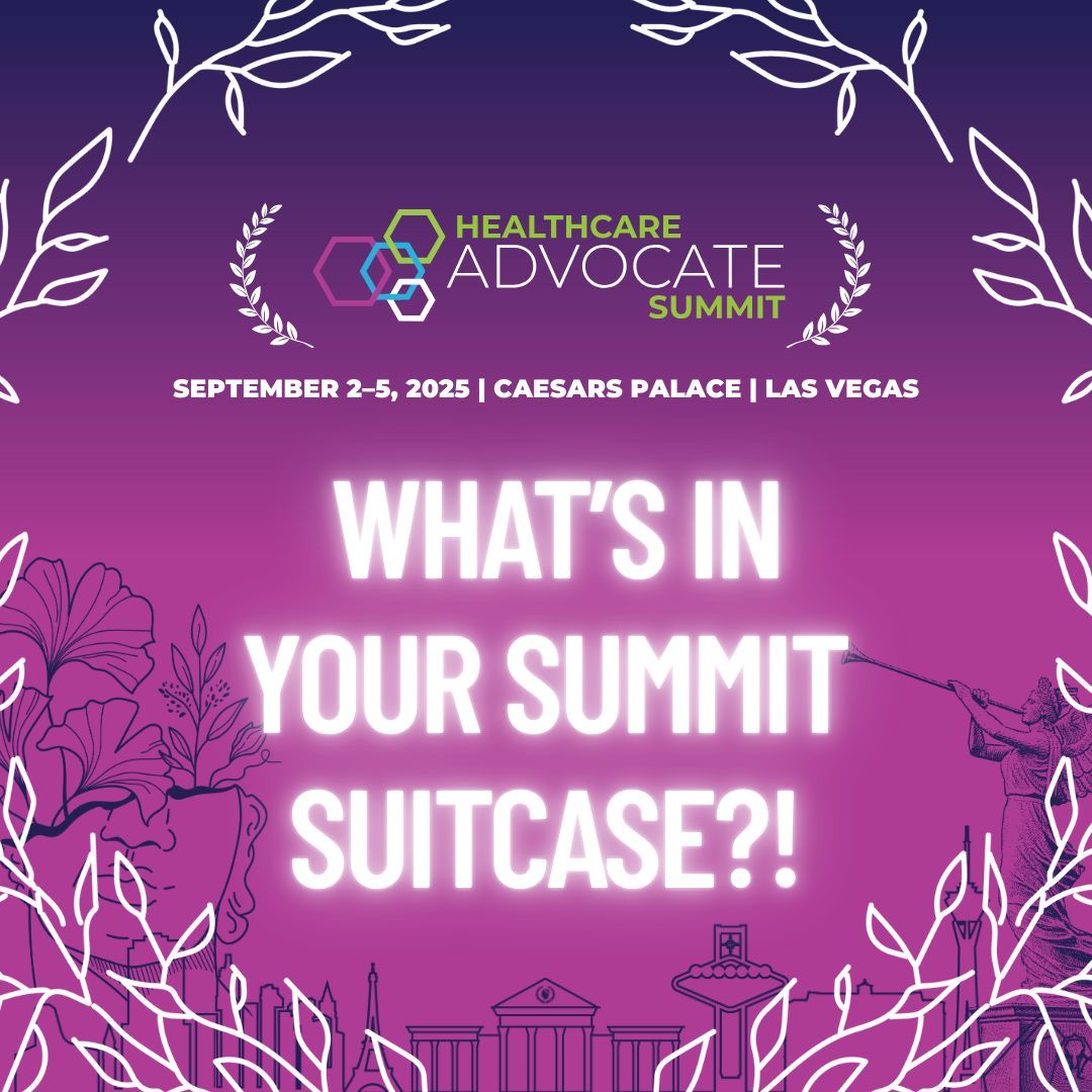 AdvocateSummit's tweet image. 🧳 What’s in your Summit suitcase?
From comfy shoes to chargers and a notebook—you won’t want to forget these essentials.
✨ Bonus tip: Leave space for all the swag!
💼 What’s your must-pack item?
#SummitPrep #HealthcareAdvocateSummit #PackingTips