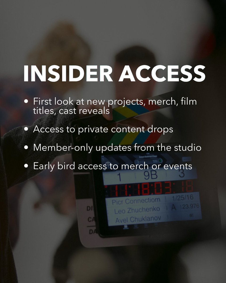Want to be part of a film studio that listens to its audience?

OB7 is Offbend's studio membership, where you get early access and real perks. 

From merch drops to creative decisions, welcome to a film studio. 
Join us: ob7.offbend.com