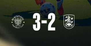 Blackpool deserved that.

Despite all the pressure and possession in the 2nd half against 10 men, we failed to trouble the Blackpool keeper and ran out of ideas trying to break down a very deep sitting defence.

Quick turnaround and response needed on Tuesday now
#htafc