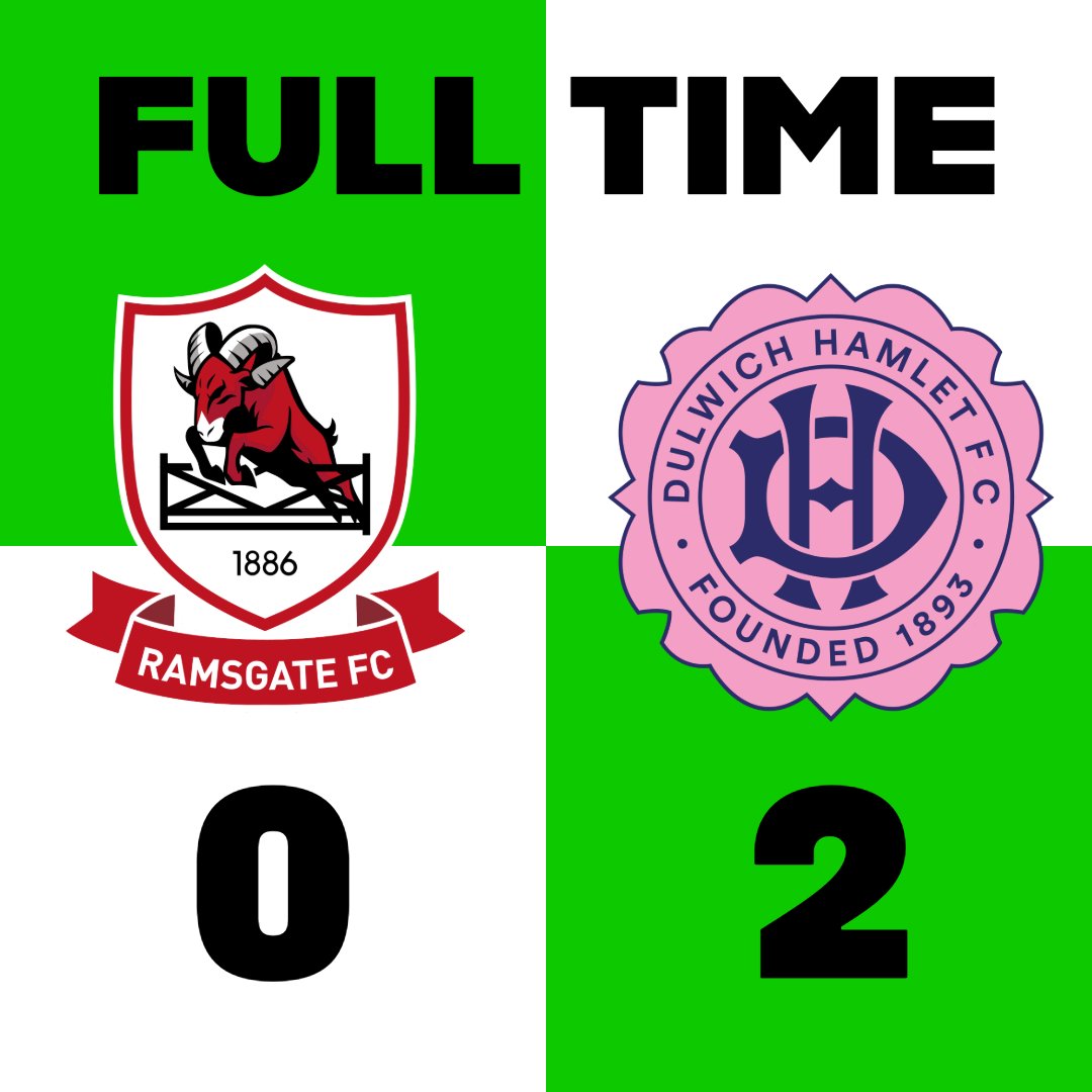 DulwichHamletFC's tweet photo. 3 FROM 3 💥 

We're back at Champion Hill next Saturday as we host Canvey Island. Get your tickets ⬇️ 

https://t.co/J5ulPOTv4b https://t.co/sqFKIciYXc
