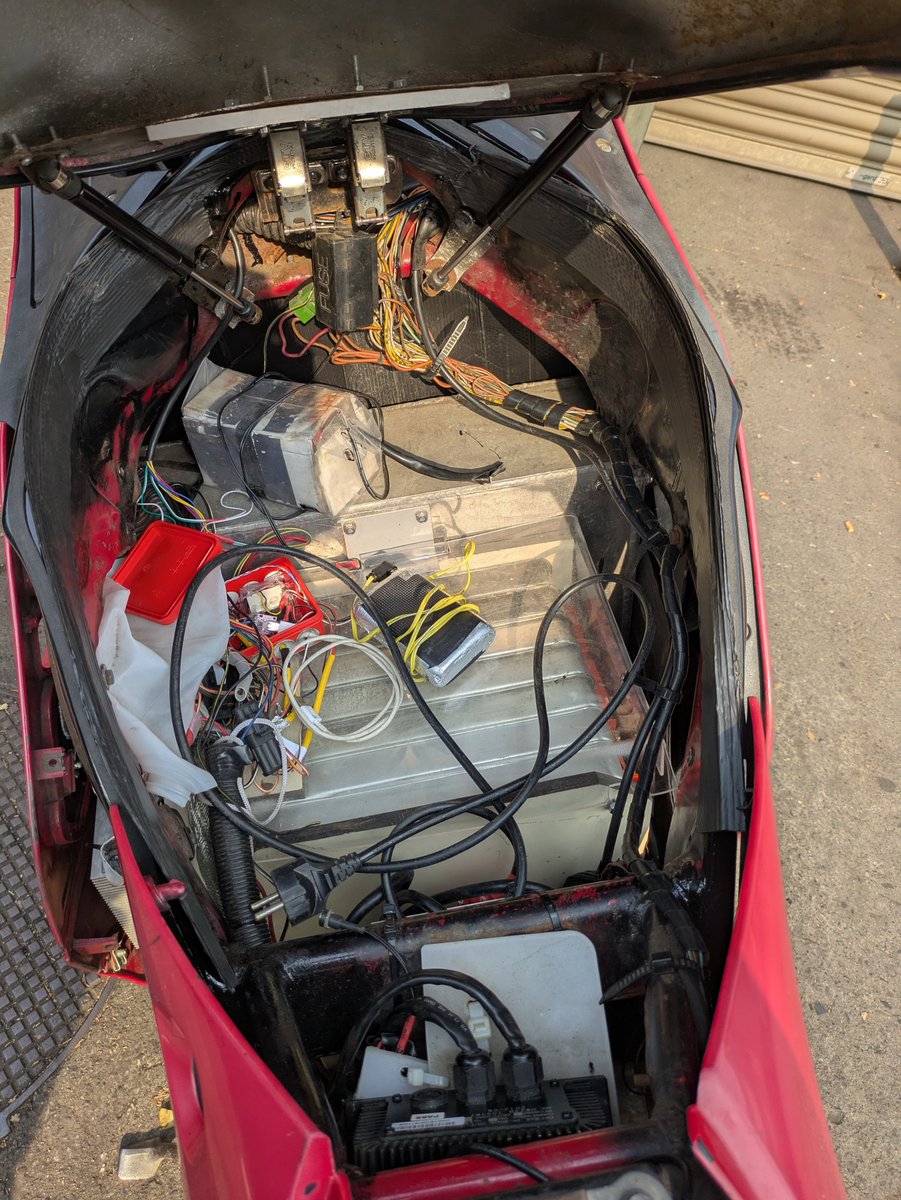 Our EV meetup has started and will run into tonight's open social night from 7pm.