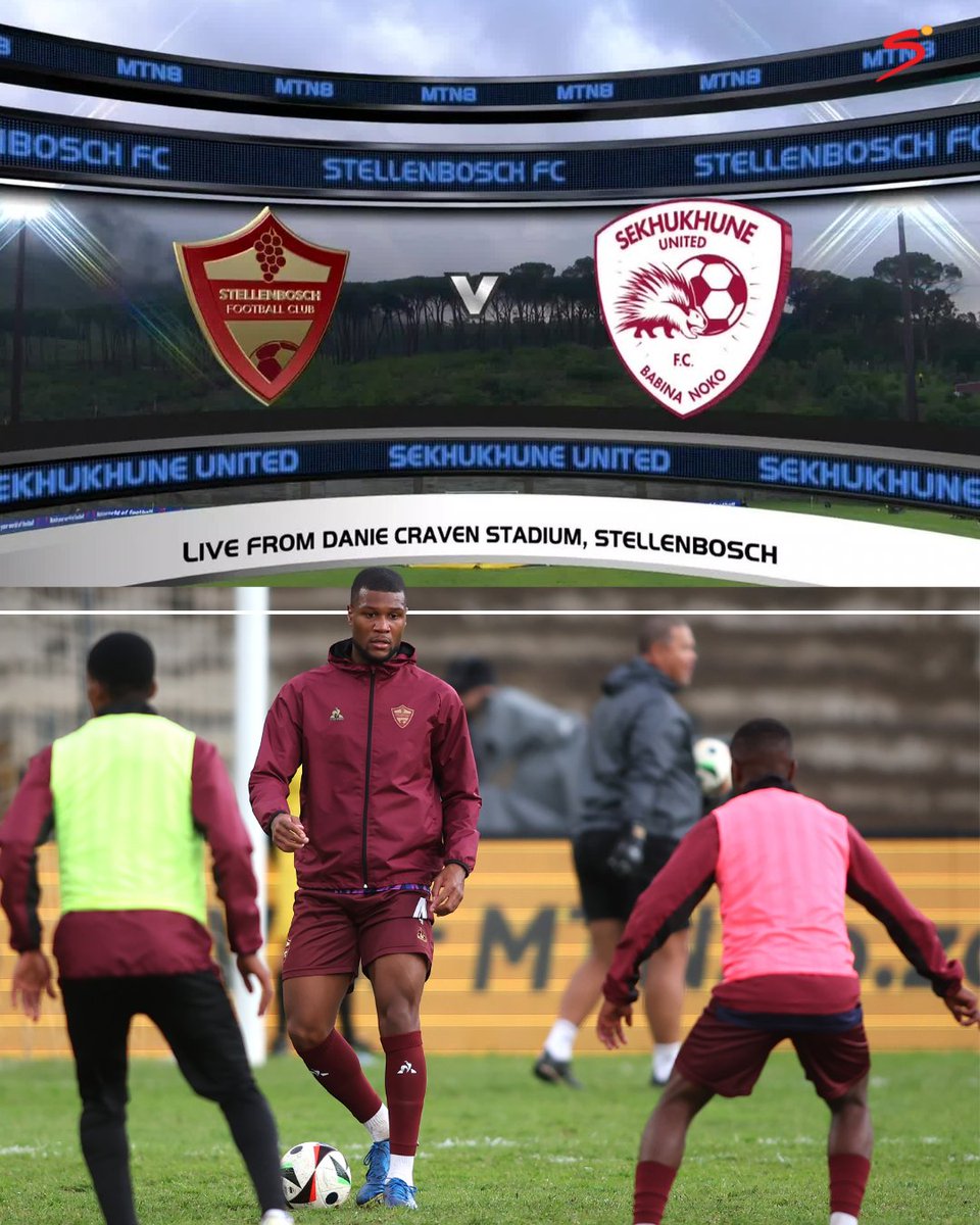 SSFootball's tweet photo. Who gets the advantage after the first-leg at Danie Craven? 👀

The second #MTN8 fixture live on SS PSL (Ch.202) ⚽

📺 Stream on DStv: https://t.co/B0jLrQW5cc https://t.co/Lyhl4LjFKV