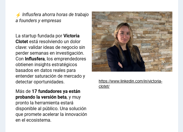 vixclotet's tweet photo. First time appearing in a newsletter 🚀

Hopefully it wont be the last one https://t.co/wzAyHMlphd