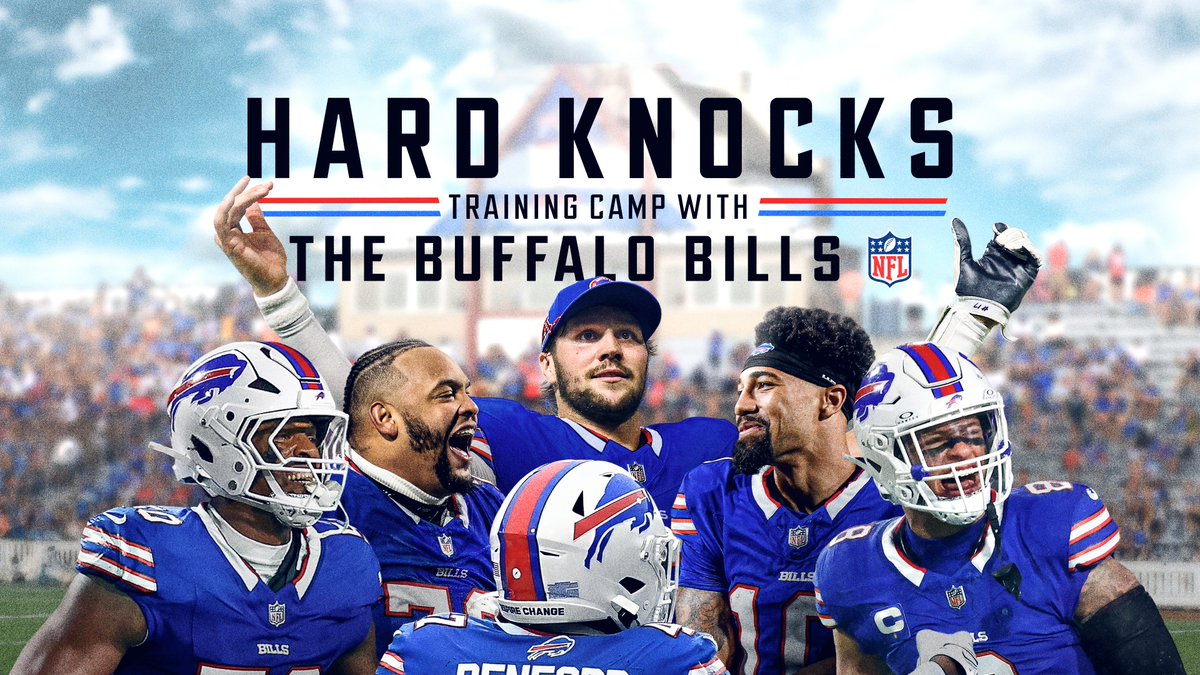 EpgBest's tweet photo. 📺 Currently running on "HBO"

🎬 Hard Knocks: Training Camp With the Buffalo Bills (Ep: 0.1.)
🕒 11:10 AM–12:07 PM EDT
🎭 Genre: Series, Football
🔞 Rating: TVMA
📖 Head coach Sean McDermott and general manager Brandon Beane are featured alongside the 2024 NFL Most Valuable Player, qu