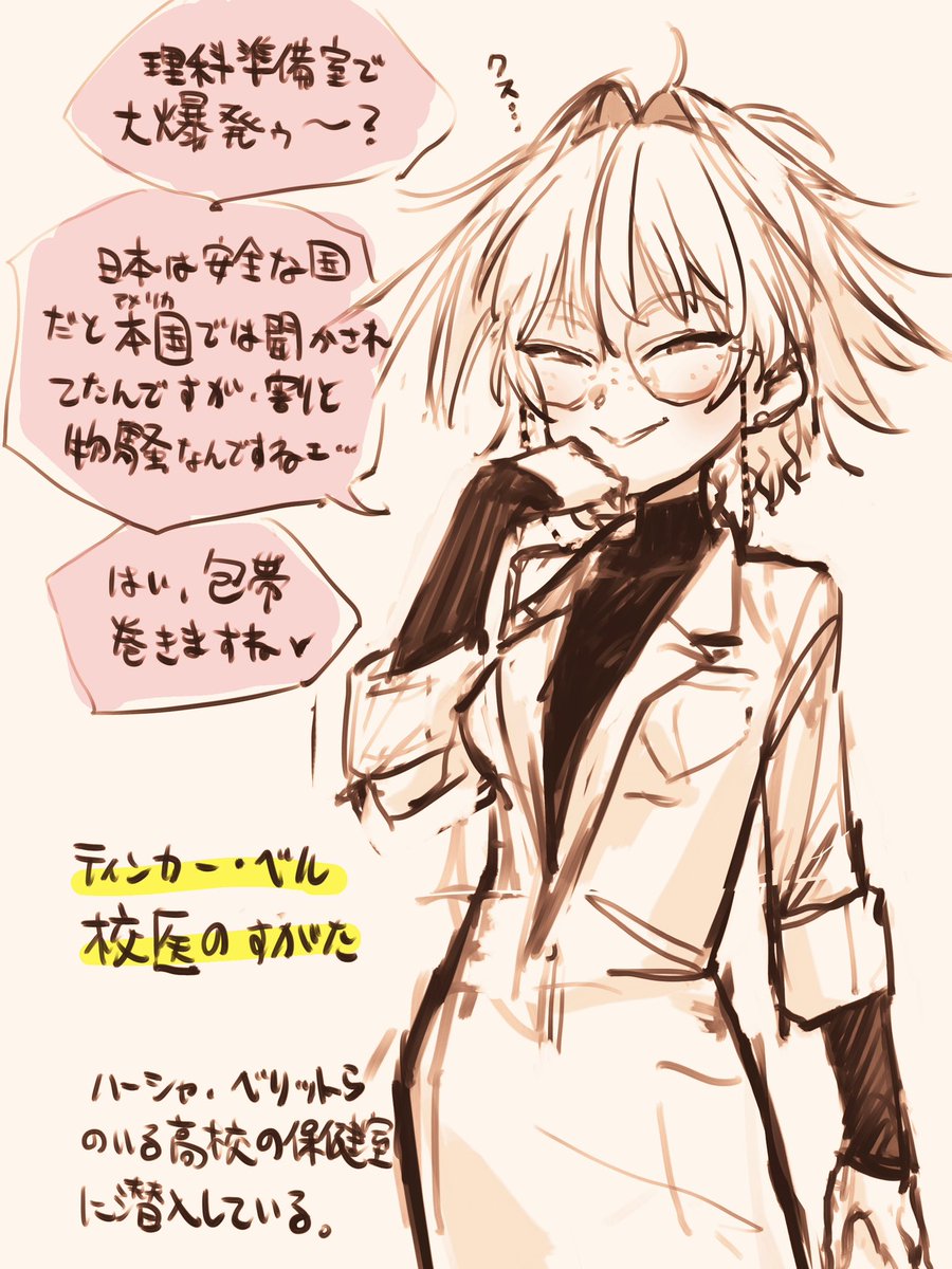 保健室の優しい先生に変装したティンカー(55) #nijieith_OC #nijieith_OC_Tinker 