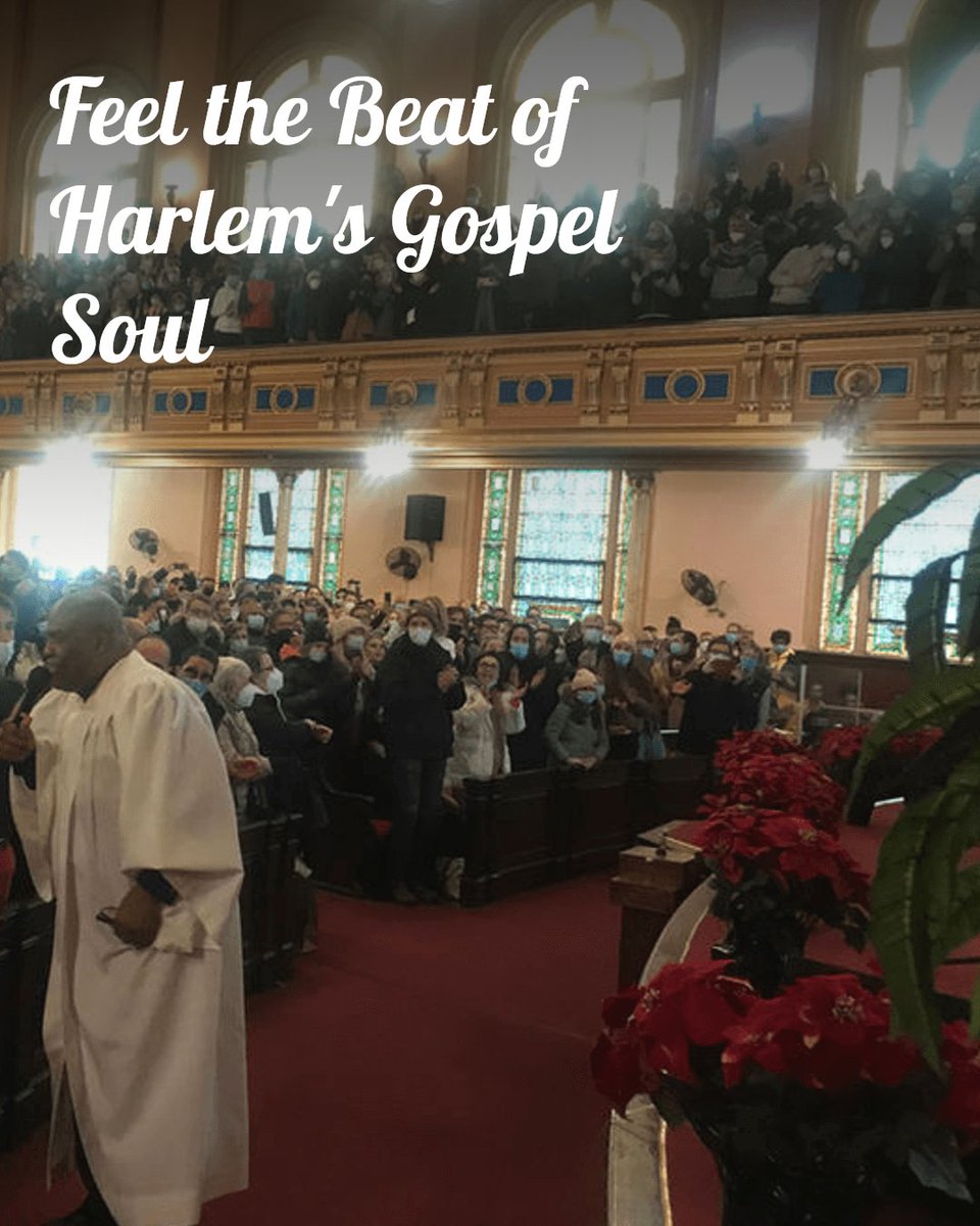 Want to feel the pulse of Harlem? 🎶

Gospel here isn't just music; it's the heartbeat of our community, shaping stories of resilience and unity.

Join us at the Harlem Gospel Series, every Saturday at Mount Olivet Baptist Church - 10:00 am.